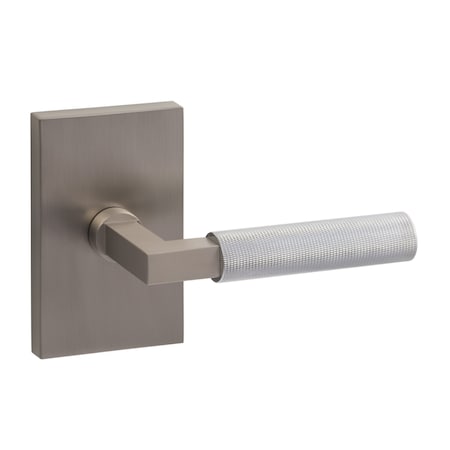 Sure-Loc Hardware Sure-Loc Hardware Levanto Dummy Rosette, Nickel, Knurled Grip in Polished Chrome LV100 NI GRIP-KN 26